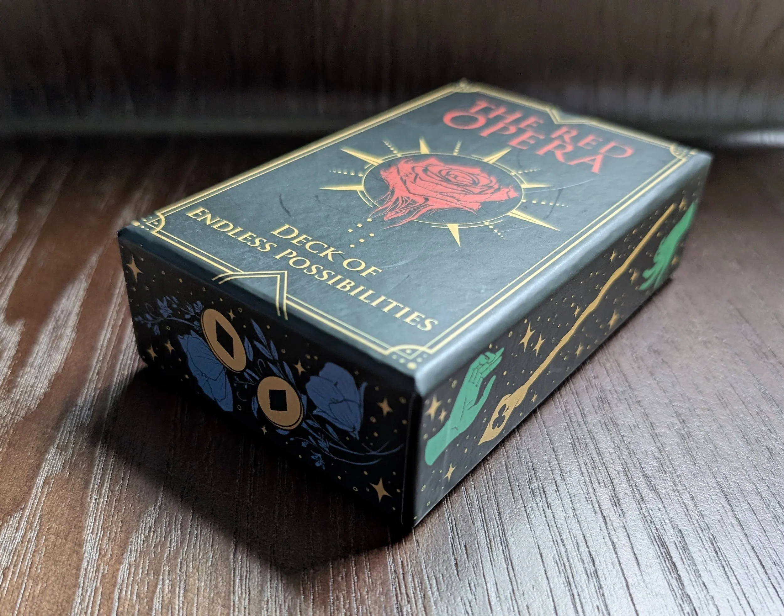 The Red Opera Custom Tarot Deck